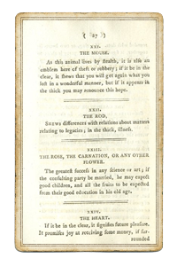 Страница из книги 1796 года